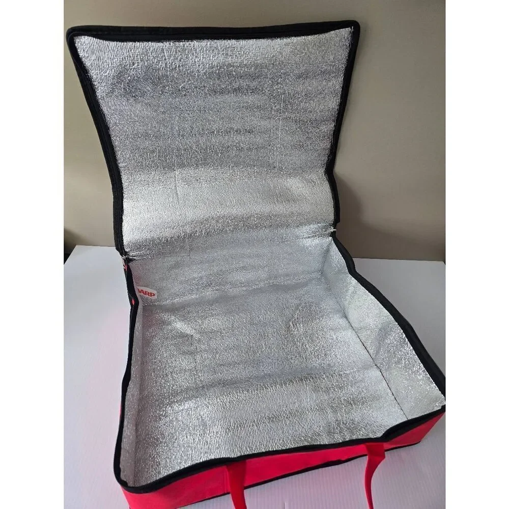 Insulated Tote Red New